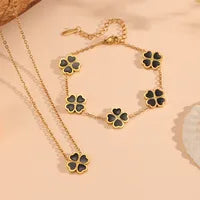 Lucky Necklace and Bracelet Set