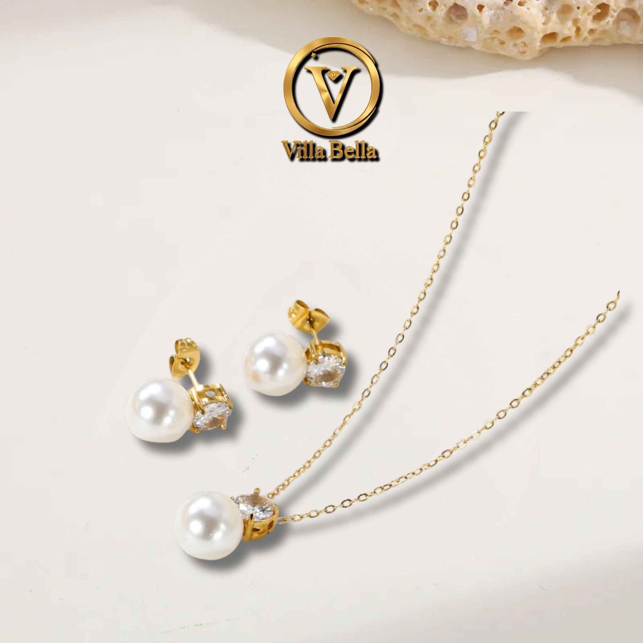 Samira pearl Set