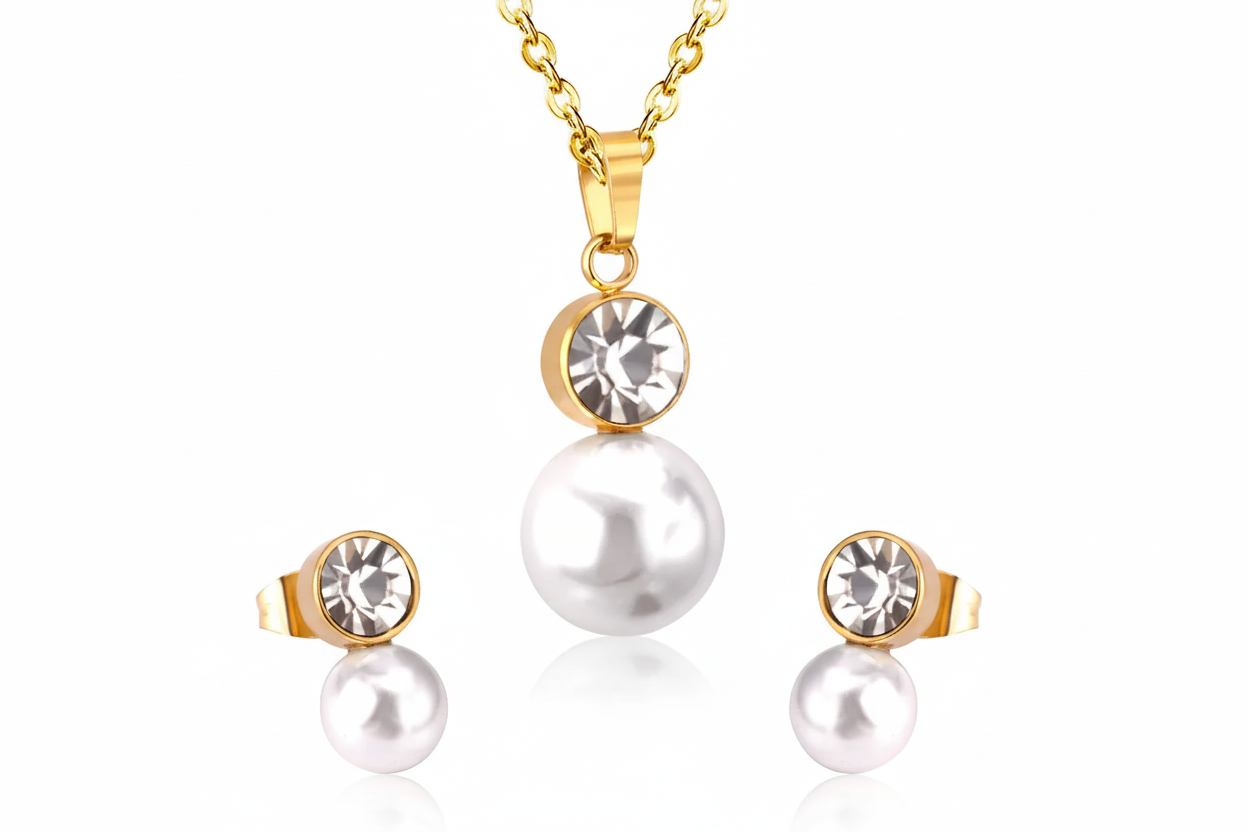 Amira pearl Set