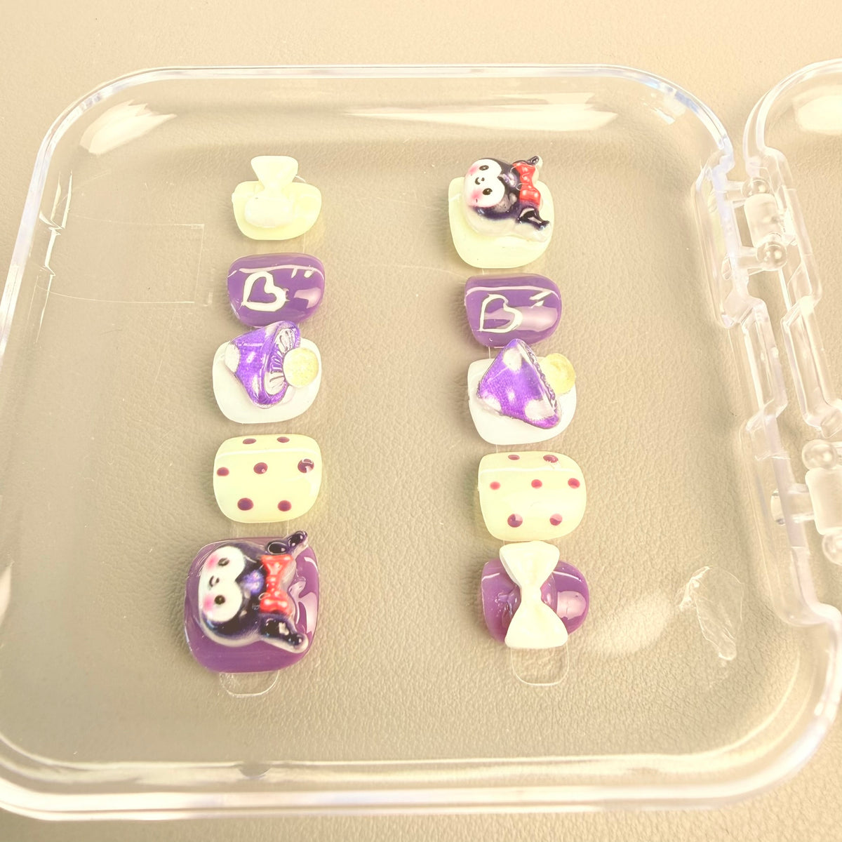 Pre-teens nail set 9 including tools